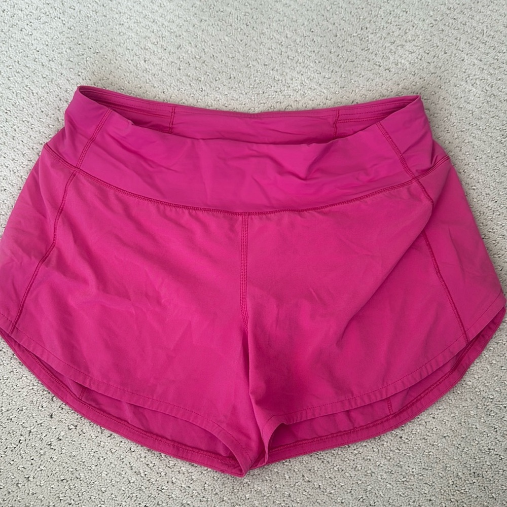 Sonic Pink, Size 8, Speed Up high rise, 4”